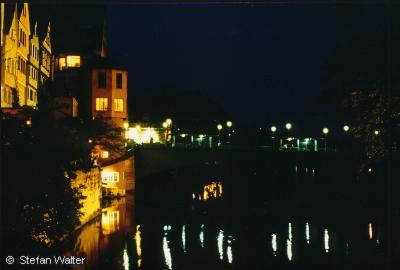September - Tbingen bei Nacht